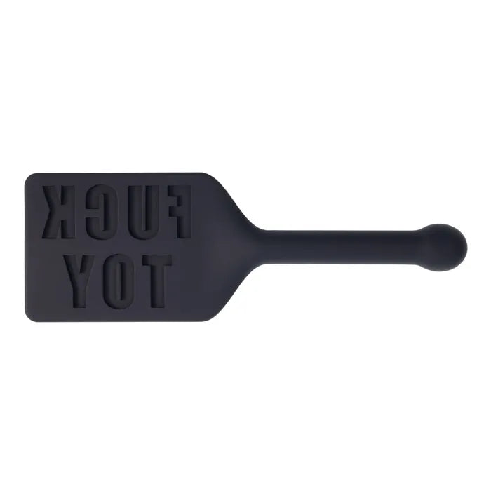 EDGE FUCK TOY Silicone Paddle Silicone Spanking Paddle Black Secondary image