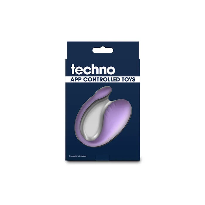 NS Novelties Techno Rave USB Rechargeable Vibrator With App Control NS Novelties