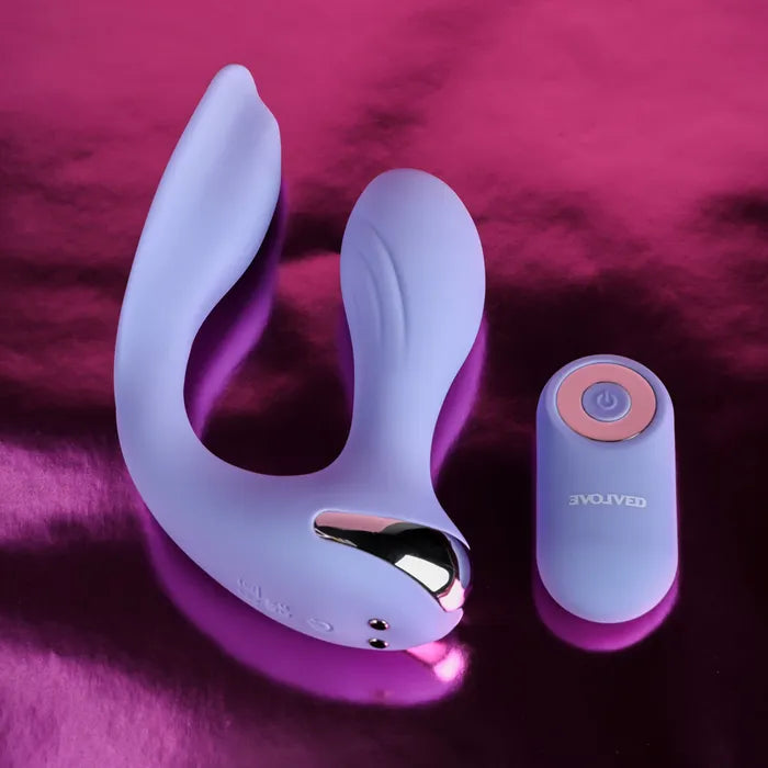 Evolved EVERY WAY PLAY USB Rechargeable Rabbit Vibrator with Wireless Remote Control 12.8cm Evolved