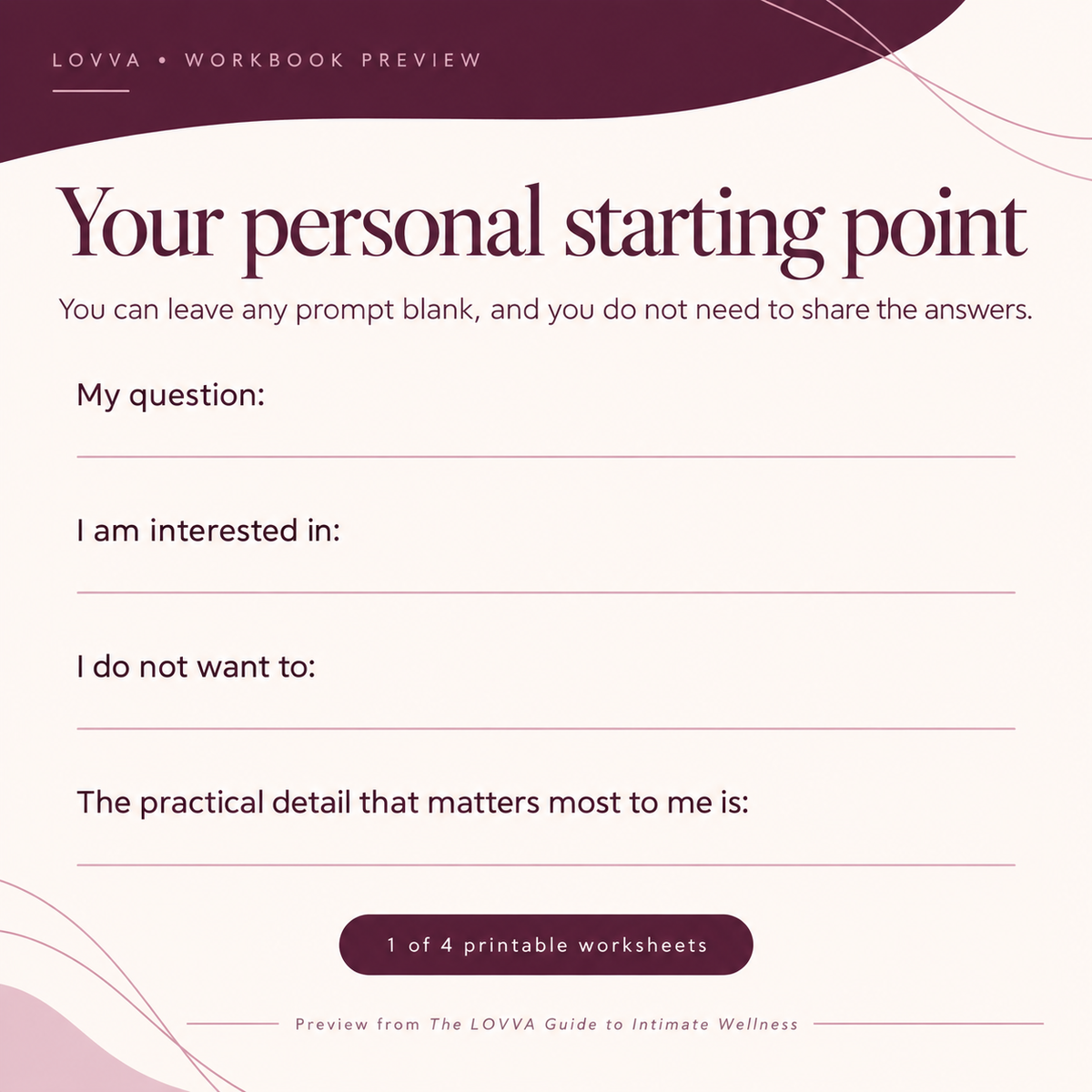 The LOVVA Guide to Intimate Wellness LOVVA