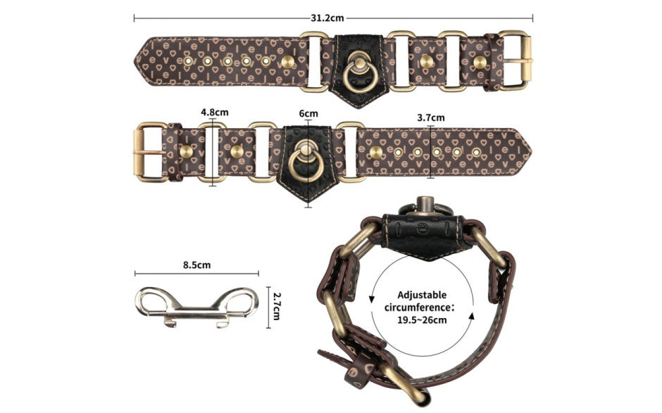 Lovetoy Rebellion Reign Bondage Play Handcuffs Lovetoy