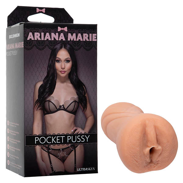 Doc Johnson Ariana Marie UltraSkyn Pocket Pussy Vagina Stroker Flesh Doc Johnson Main image
