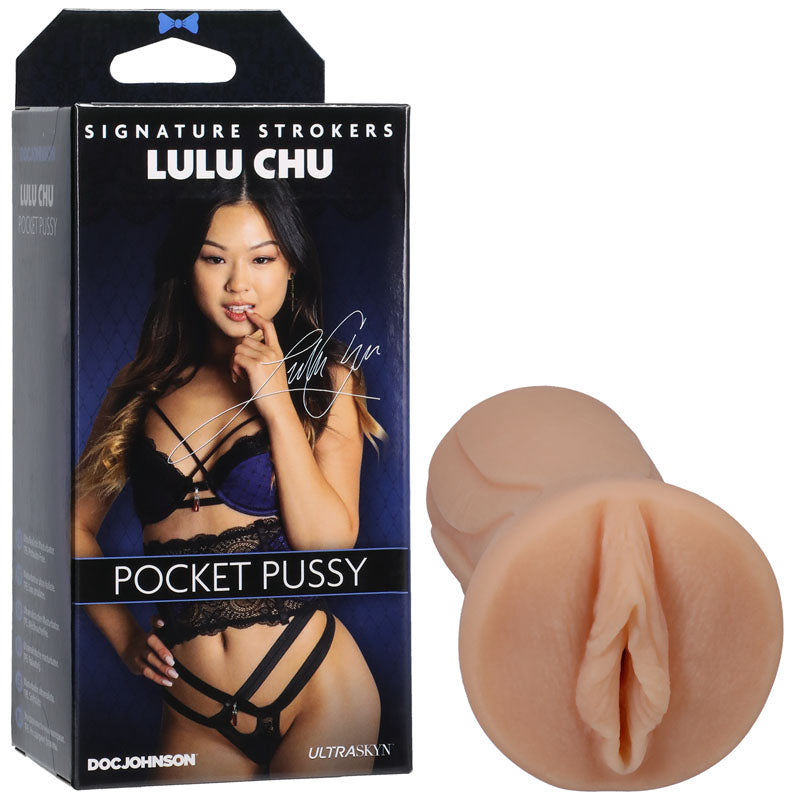 Doc Johnson Signature Strokers Lulu Chu Vagina Stroker Doc Johnson