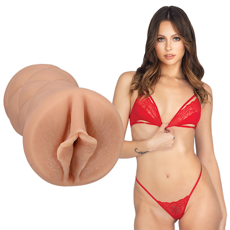Doc Johnson Signature Strokers Stella Barey Vagina Stroker Flesh