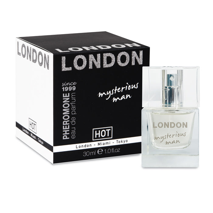 Hot Pheromone London Mysterious Man Pheromone Cologne For Men 30ml
