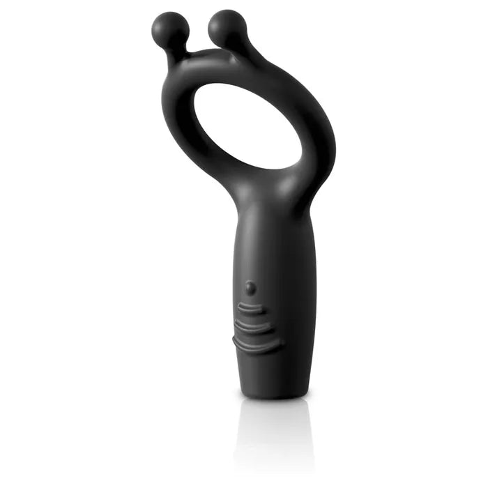 Pipedream Sir Richards Vibrating Silicone Super USB Rechargeable Vibrating Cock Ring Grey Secondary image