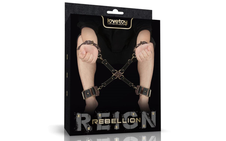 Lovetoy Rebellion Reign Fetish Play Hogtie Set Lovetoy