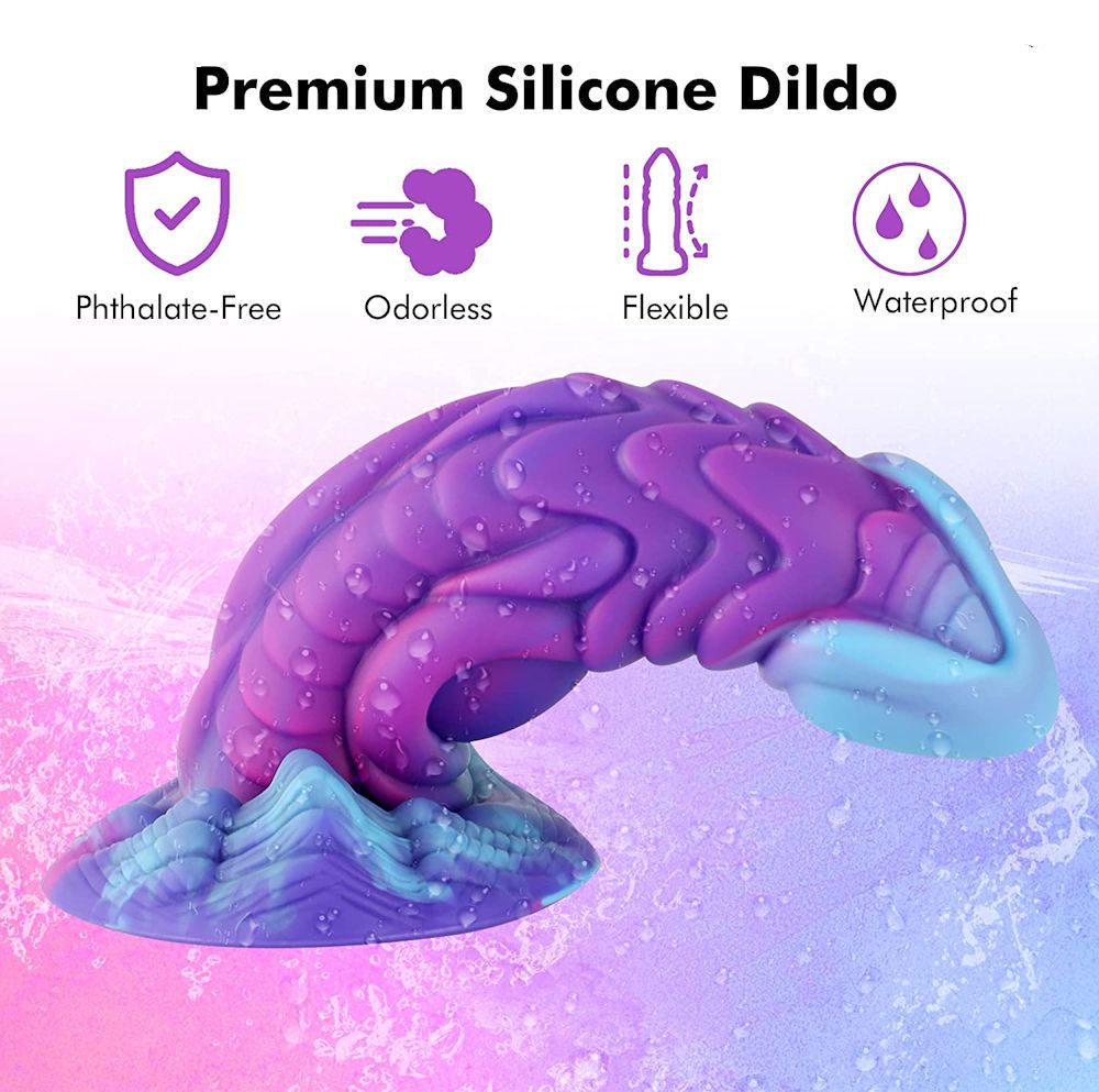 HiSmith Wildolo Silicone Kaatje Fantasy Dildo With Suction Cup 6.2 Inch HiSmith