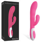 Adam & Eve The Warming Rabbit G USB Rechargeable Warming Rabbit Vibrator 8.5 Inch Adam & Eve
