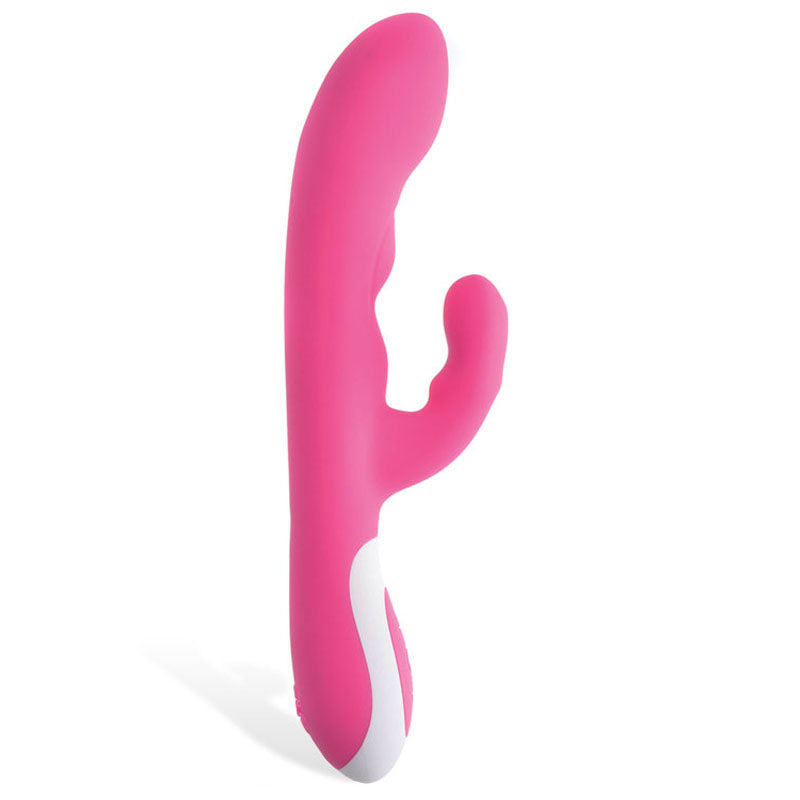 Adam & Eve The Warming Rabbit G USB Rechargeable Warming Rabbit Vibrator 8.5 Inch Adam & Eve