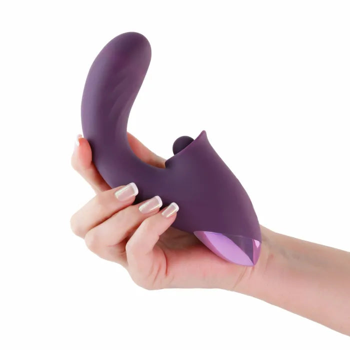 NS Novelties INYA Caprice USB Rechargeable Vibrator With Clitoral Thumper 17.7cm NS Novelties