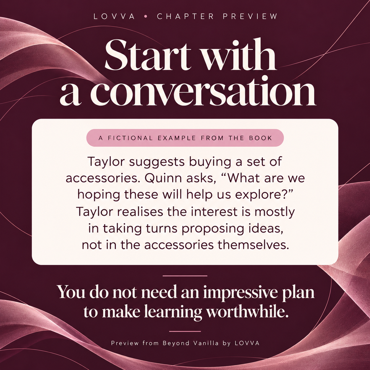 Beyond Vanilla: A Beginner’s Guide to BDSM, Kink, Consent and Connection LOVVA