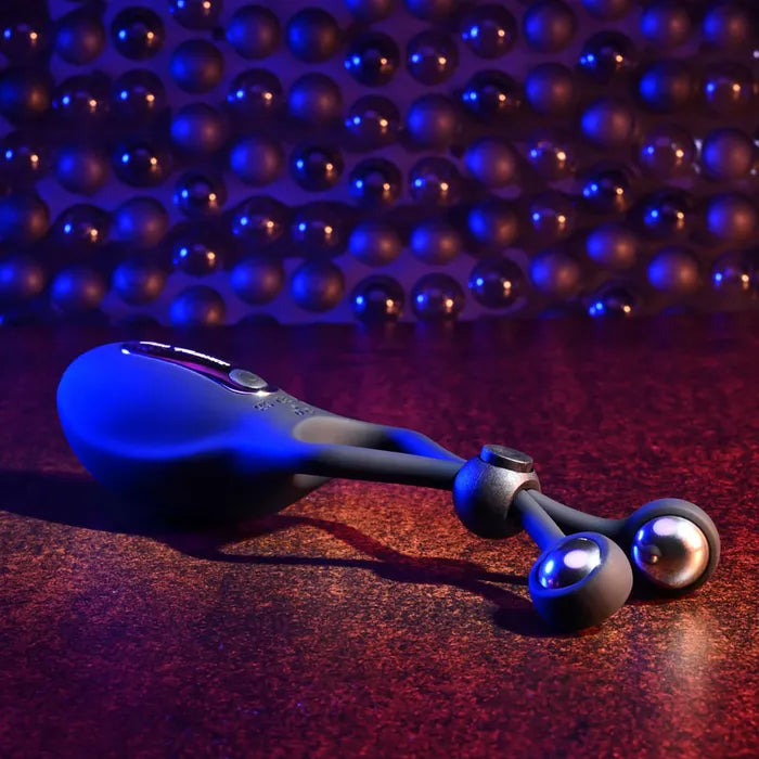 Zero Tolerance THE BIG BANG USB Rechargeable Vibrating Lasso Cock Ring Black Zero Tolerance