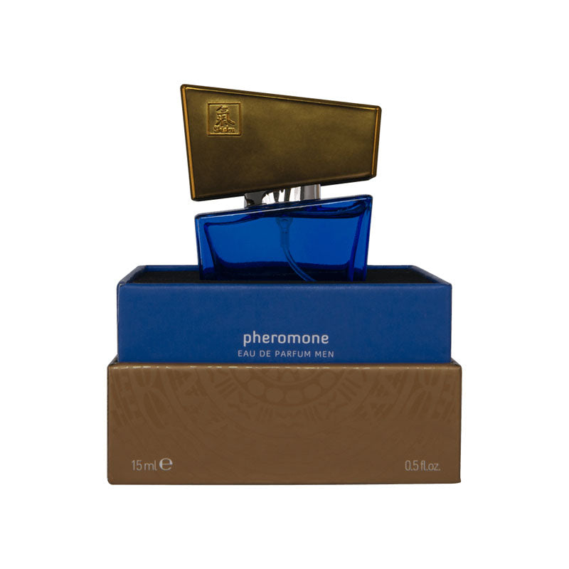 Hot Production Shiatsu Pheromone Eau De Parfum Pheromone Fragrance For Men Dark Blue 15ml Hot Production