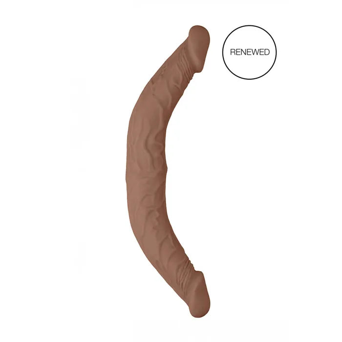 Shots Toys REALROCK Double Dildo 14 Inch Tan Secondary image