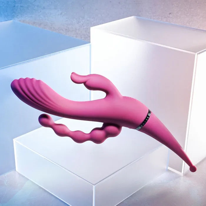 Gender X FOUR BY FOUR USB Rechargeable Multi Vibrator 27.5cm Gender X
