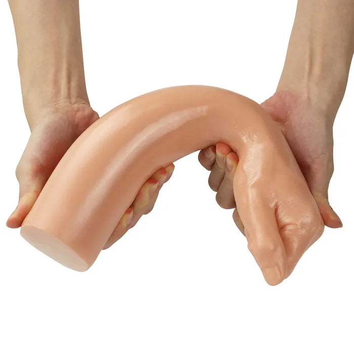 Lovetoy King Sized Realistic Bitch Fist Dildo 12 Inch Flesh Lovetoy