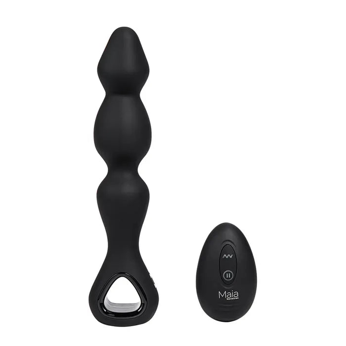 Maia HUDSON USB Rechargeable Anal Vibrator With Wireless Remote Maia Toys