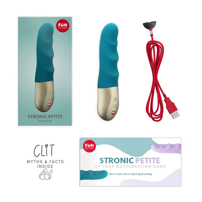 Fun Factory STRONIC PETITE USB Rechargeable Thrusting Vibrator 17cm Fun Factory
