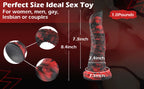 HiSmith Monster Anal & G Spot Fantasy Dildo 8.4 Inch HiSmith
