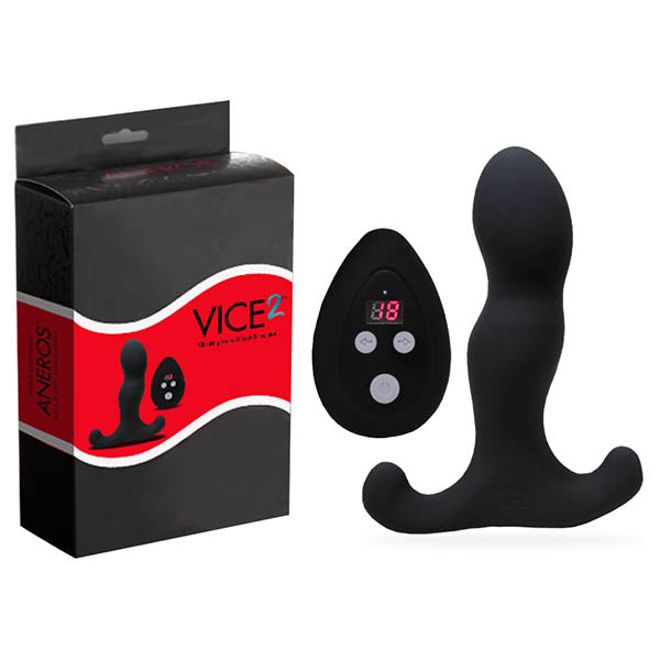 Aneros Vice 2 Vibrating Rechargeable Prostate Massager With Wireless Remote Aneros