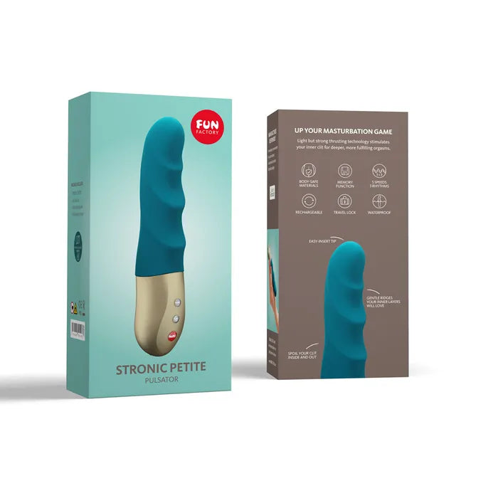 Fun Factory STRONIC PETITE USB Rechargeable Thrusting Vibrator 17cm Fun Factory Main image