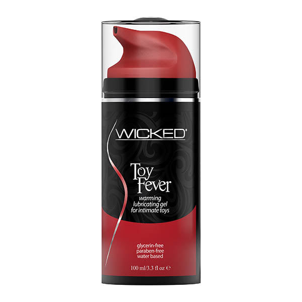 Wicked Toy Fever Warming Glycerin Free Water Based Lubricant 3.3 Oz Bottle Wicked