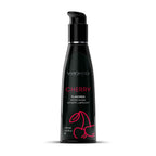 Wicked Aqua Cherry Flavoured Water Based Lubricant 4 Oz Bottle Wicked