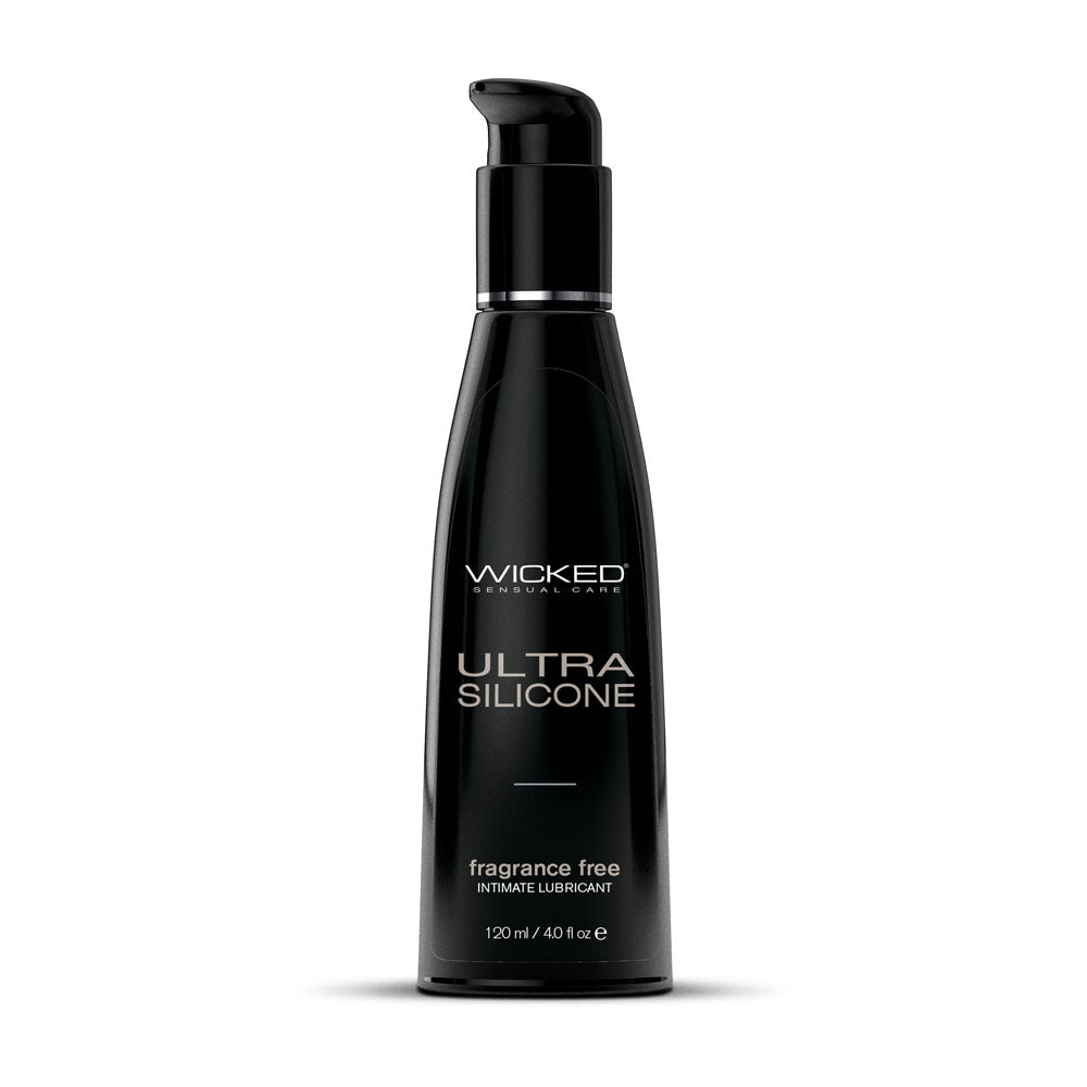Wicked Ultra Silicone Lubricant 4 Oz Bottle Wicked Main image