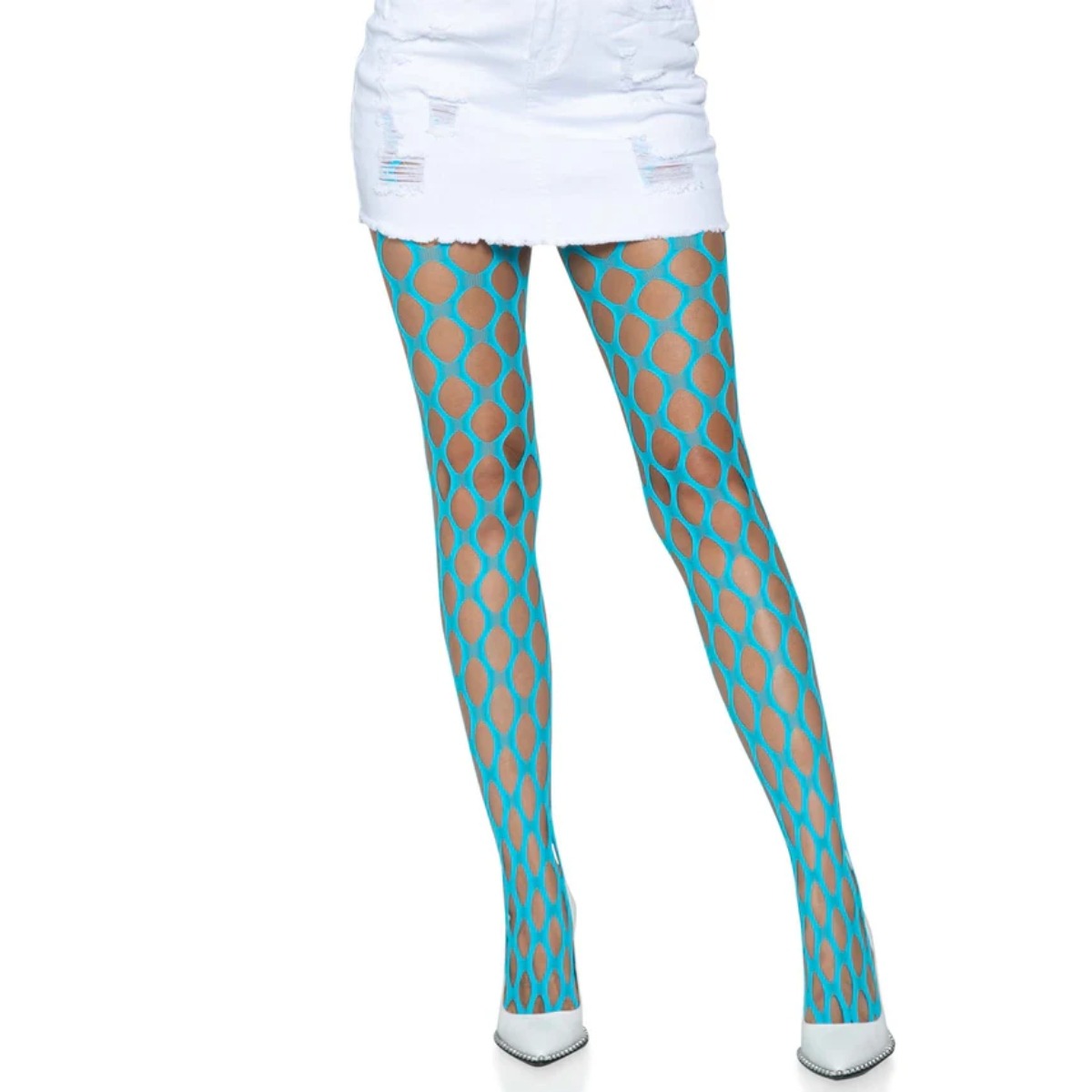 Leg Avenue Jumbo Pothole Net Pantyhose One Size