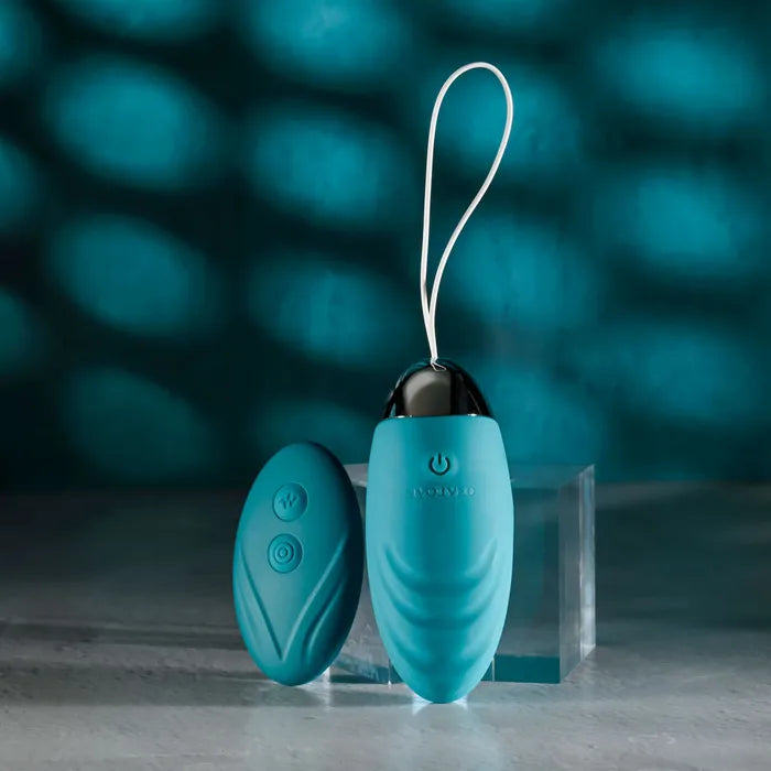Evolved OVAL OFFICE USB Rechargeable Wireless Egg Vibrator With Remote Control Green