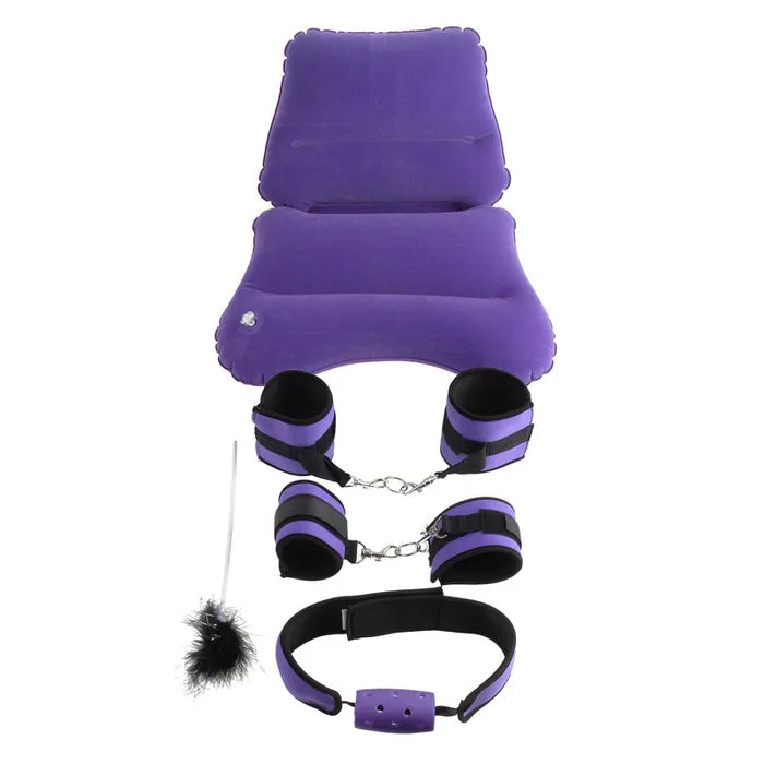 Fetish Fantasy Series Purple Pleasure Bondage Set 8 Piece Set Pipedream