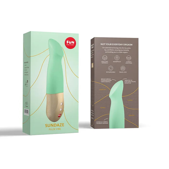Fun Factory SUNDAZE USB Rechargeable Thrusting Vibrator 17.5cm Fun Factory Main image