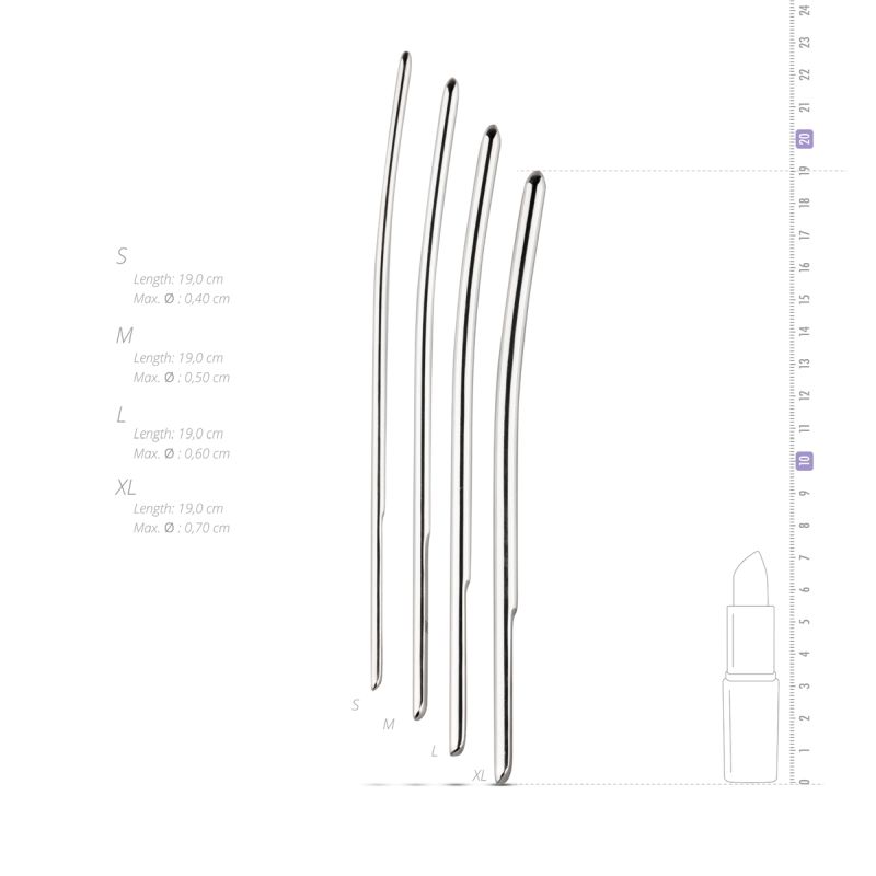 Sinner Urethral Dilator Set 4 Piece Sinner