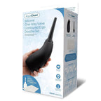 Xgen Products AquaClean Silicone 1 Way Valve Contoured Ergo Douche Set 190ml Capacity With Free Travel Douche Included Xgen Products