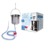 XGEN Products AquaClean Stainless Steel Bucket Mate Set Cleansing Kit 8 Piece Set XGEN Products