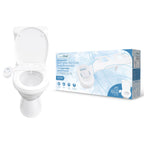 XGEN Products AquaClean Swift Spray Slim Toilet White Non Electric Bidet Attachment XGEN Products