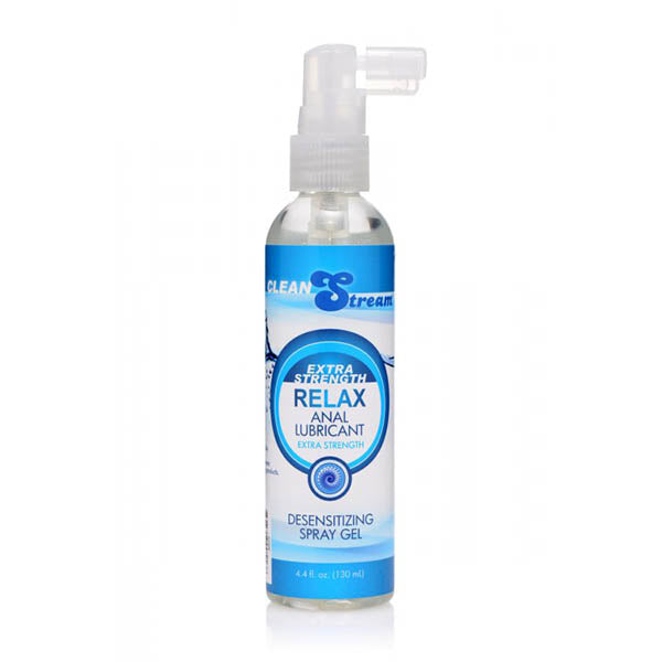 XR Brands CleanStream Relax Extra Strength Anal Lubricant Desensitising Anal Gel 130ml Bottle