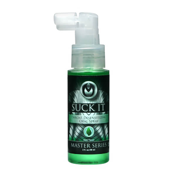 XR Brands Master Series Suck It Mint Flavoured Deep Throat Spray 59ml