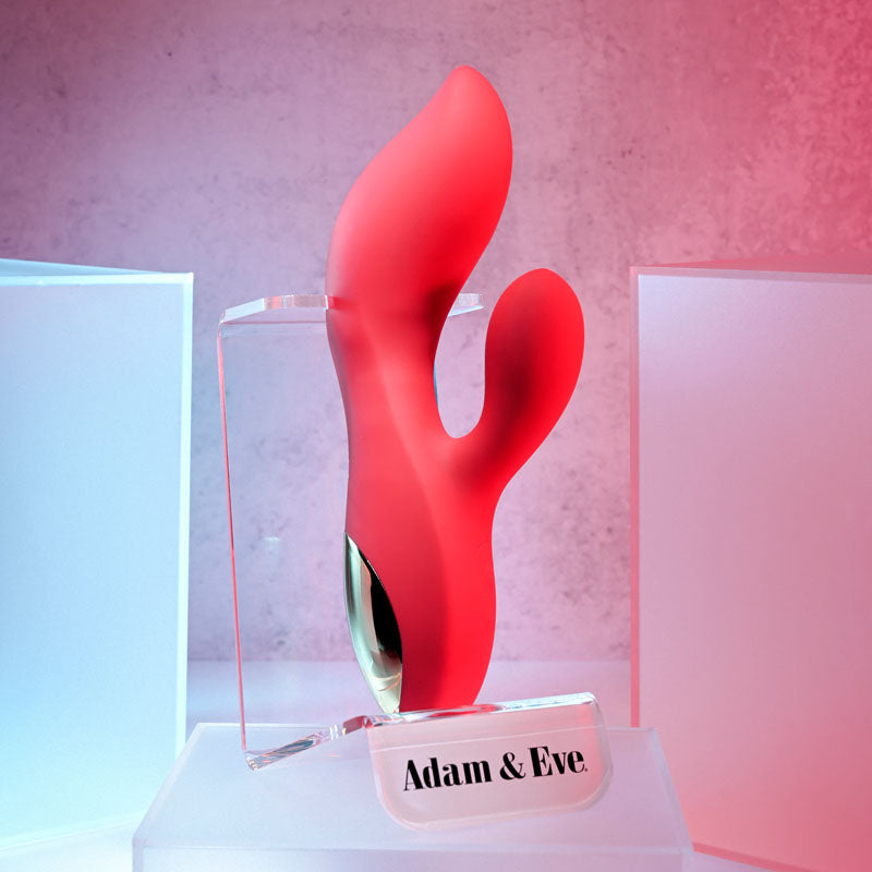 Adam & Eve EVE'S BIG AND CURVY G USB Rechargeable Rabbit Vibrator 19.8cm Adam & Eve