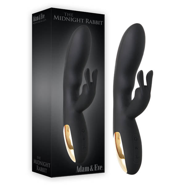 Adam & Eve The Midnight Rabbit Vibrator 8 Inch Adam & Eve
