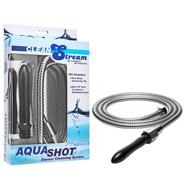 XR Brands CleanStream Aqua Shot Shower Cleansing System Shower Douche XR Brands