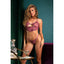 Fantasy Lingerie VIBES FUCK U PAY ME Tie Back Top & Thong Panty Pink Fantasy Lingerie