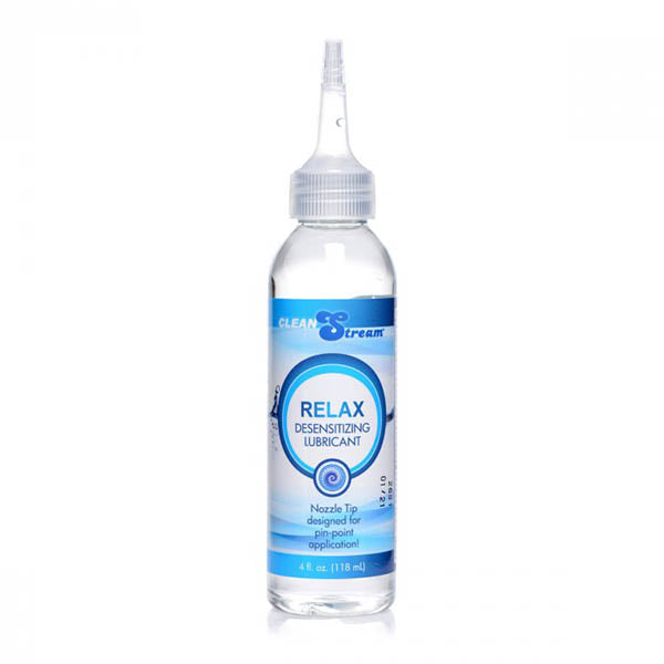 XR Brands CleanStream Relax Desensitising Lubricant With Nozzle Tip