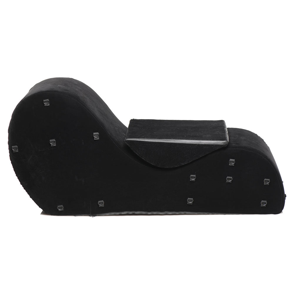 Bedroom Bliss Bondage Love Couch Sex Furniture Black XR Brands Main image