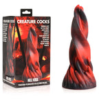 XR Brands Creature Cocks Hell Kiss Fantasy Dildo 18.8cm Red XR Brands