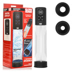 XR Brands Size Matters Sucking USB Rechargeable Penis Pump Clear XR Brands