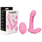 Inmi Flickers G Flick Flicking G Spot USB Rechargeable Flicking Vibrator With Remote 15cm XR Brands