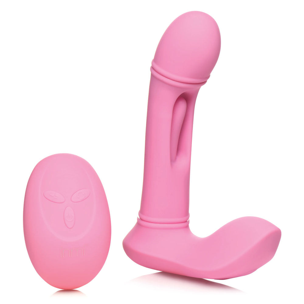 Inmi Flickers G Flick Flicking G Spot USB Rechargeable Flicking Vibrator With Remote 15cm XR Brands