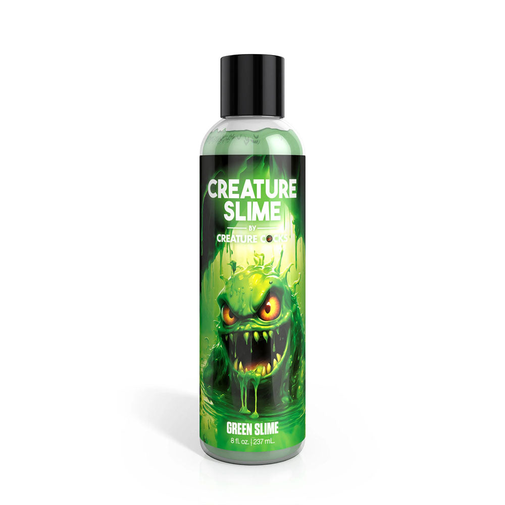 XR Brands Creature Slime by Creature Cocks Water Based Lubricant Green Slime Bottle XR Brands